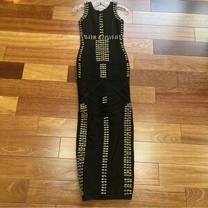 NWT Hot Miami Styles Back dress- Medium